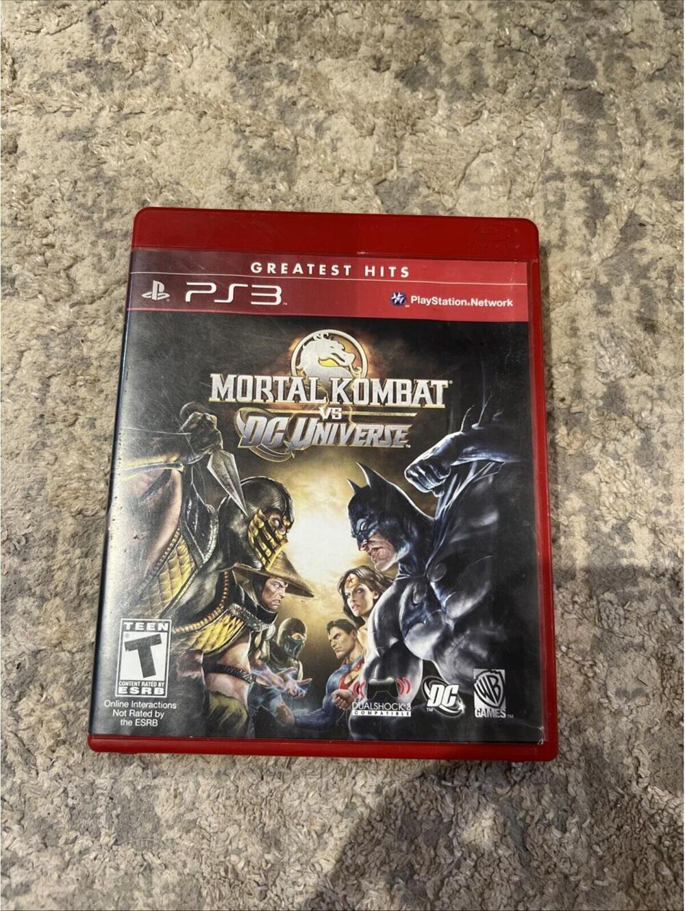 Mortal Kombat vs. DC Universe (Sony PlayStation 3, 2008) CIB